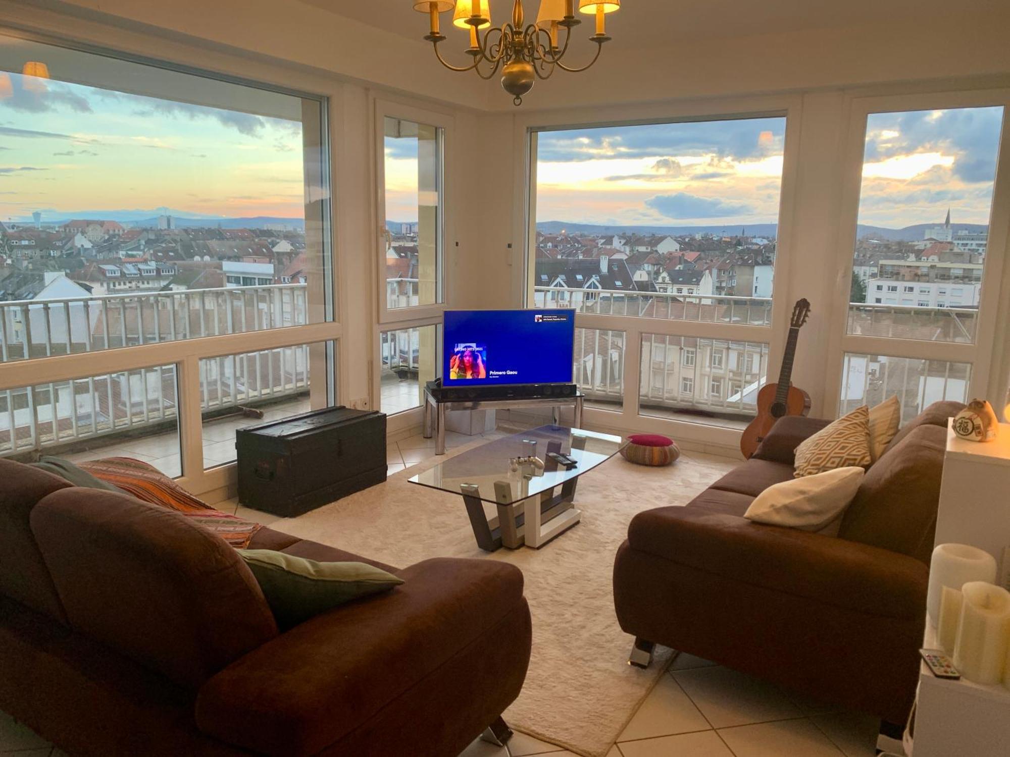 Vue Magnifique, 7 Mn Gare, Muse, Centre, Parking Apartment Metz Luaran gambar